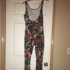 Camo bodysuit